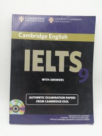 Cambridge Ielts 9 Self-Study Pack (Student's Book with Answers and Audio CDs (2)) China Reprint Edition: Authentic Examination Papers from Cambridge ESOL 英文原版-《剑桥雅思9套自学教材（学生用书含答案及音频CD2）剑桥雅思真题库，中国重印版》