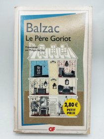 La Comédie Humaine #23, Le Père Goriot 法文原版-《人间喜剧 #23，高老头》