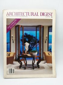The International Magazine of Fine Interior Design: Architectural Digest (August 1992) 英文原版-《国际室内设计杂志：建筑文摘（1992年8月号）》