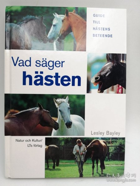 Vad säger hästen? : guide till hästens beteende 瑞典文原版-《马在说什么？ ：马的行为指南》