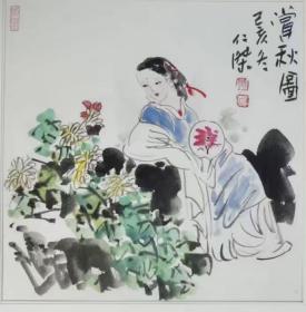 【名家精品国画】谢仁杰  号茂峰，1947年~  毕业于湖北美术学院国画系。浙江省美术家协会会员，嘉兴市政协书画会会长。