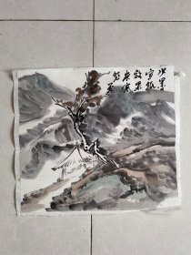 著名画家薛晓勇国画小品40*35cm