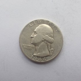 美国华盛顿25分银币1