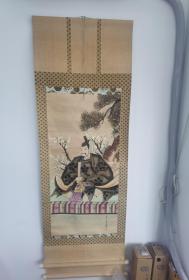日本回流字画 ：前田利家（日本人物画像）前田利家，日本安土桃山时代武将，大名，加贺藩之祖，千舟画