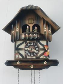 日本购回：德国黑森林机械布谷钟，机械钟表，详见描述