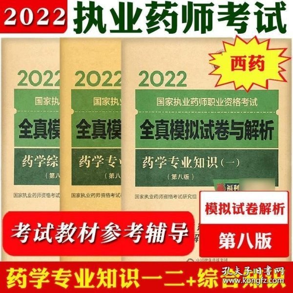 2020执业药师考试西药全真模拟试卷与解析药学专业知识（一）（第六版）