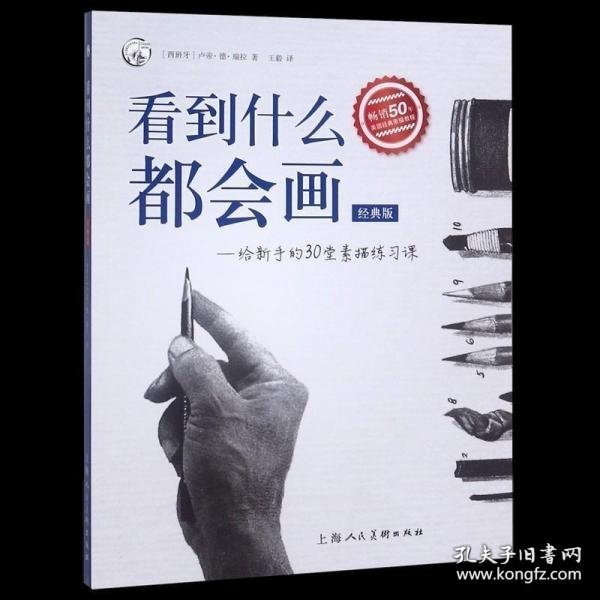 看到什么都会画：给新手的30堂素描练习课（经典版）——西方经典美术技法译丛