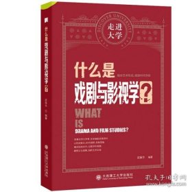 什么是戏剧与影视学 走进大学系列丛书