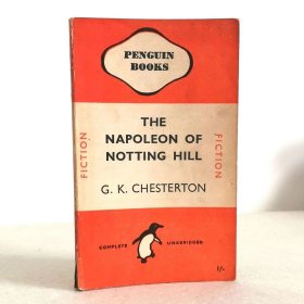 The Napoleon of Notting Hill 切斯特顿 诺丁山的拿破仑