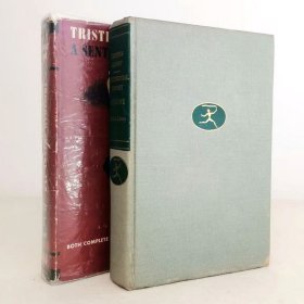 劳伦斯·斯特恩 项狄传+伤感之旅 Tristam Shandy and A Sentimental Journey 1941年现代文库版 书中未见版权页