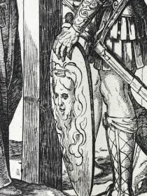 19世纪大幅蚀刻铜版画一套十幅《受难之路系列彩绘玻璃设计图》—德国肖像画大师汉斯·荷尔拜因(Hans Holbein,1497-1543年)作品 雕刻师Édouard Lièvre 法国Arches版画专用水印纸印制 纸张尺寸44.7*32.7厘米