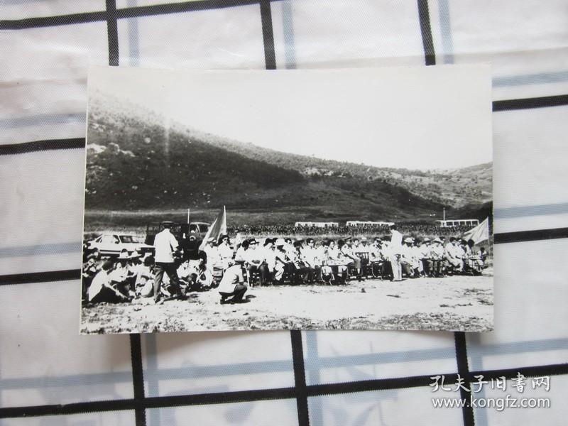 老照片 · 辽阳石场裕 · 建军六十周年 · 民兵活动组照（11）