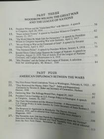 THE WORDS OF HISTORY(Documents of American Foreign Policy)（美国外交文献）