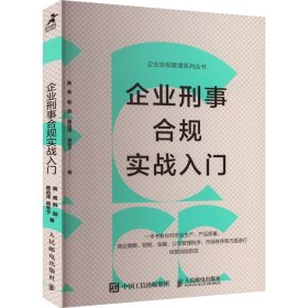 企业刑事合规实战入门 黄勇 等 著 新华文轩网络书店 正版图书