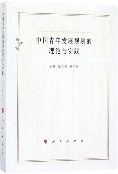 中国青年发展规划的理论与实践