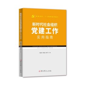 新时代社会组织党建工作实用指南 于建荣申海龙何芹 著 新华文轩网络书店 正版图书