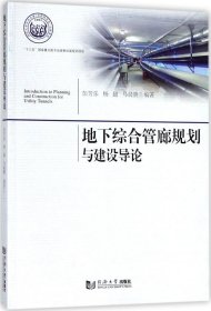 地下综合管廊规划与建设导论