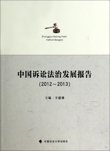 中国诉讼法治发展报告（2012～2013）