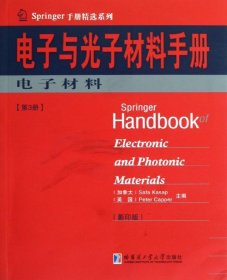 Springer手册精选系列·电子与光子材料手册（第3册）：电子材料（影印版）