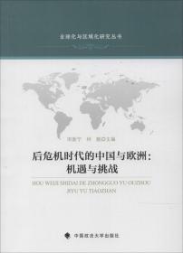 全球化与区域化研究丛书·后危机时代的中国与欧洲：机遇与挑战