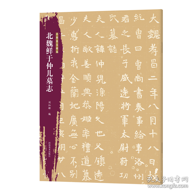 北朝墓志精选 北魏鲜于仲儿墓志 刘灿辉 编新华文轩网络书店 正版图书
