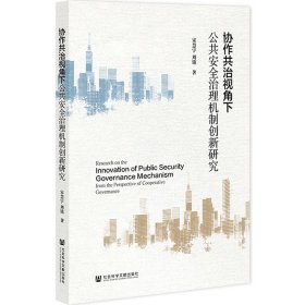 协作共治视角下公共安全治理机制创新研究 宋慧宇刘铭 著 无 编 无 译 新华文轩网络书店 正版图书