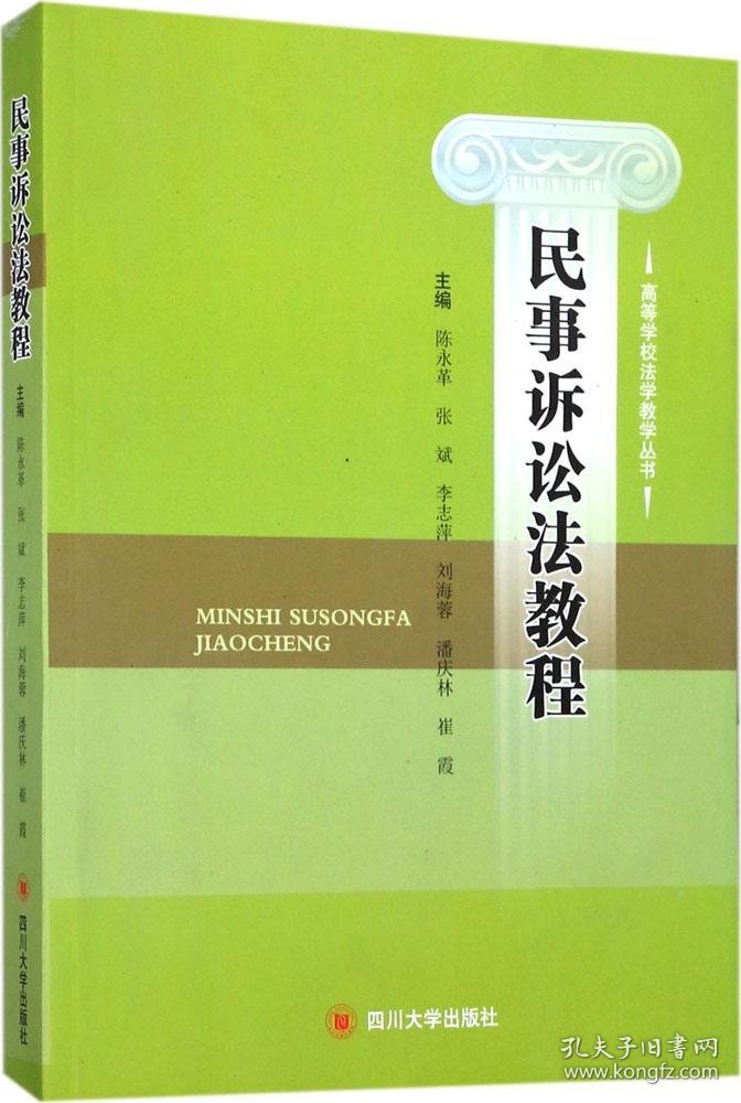 民事诉讼法教程/高等学校法学教学丛书