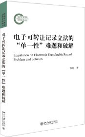 电子可转让记录立法的“单一性”难题和破解