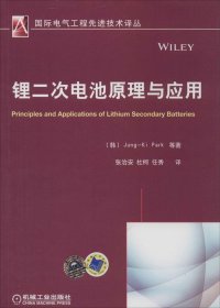 国际电气工程先进技术译丛：锂二次电池原理与应用
