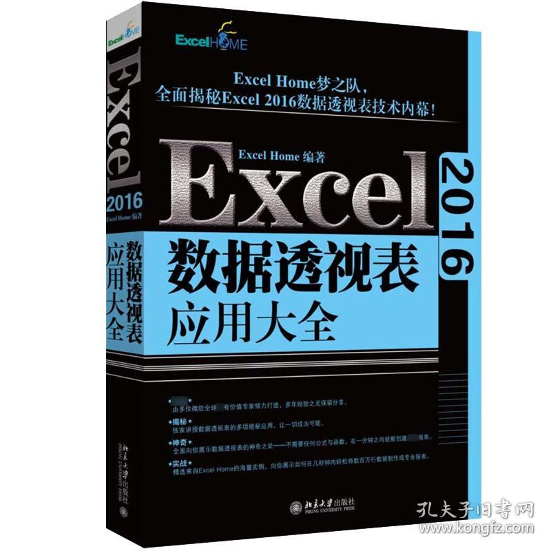 Excel 2016数据透视表应用大全