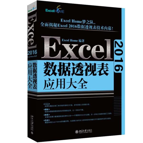 Excel 2016数据透视表应用大全