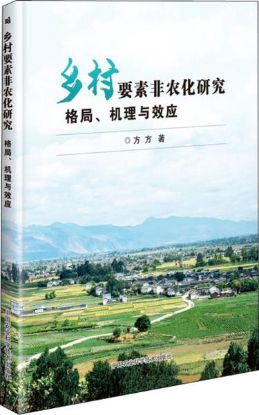 乡村要素非农化研究—格局、机理与效应