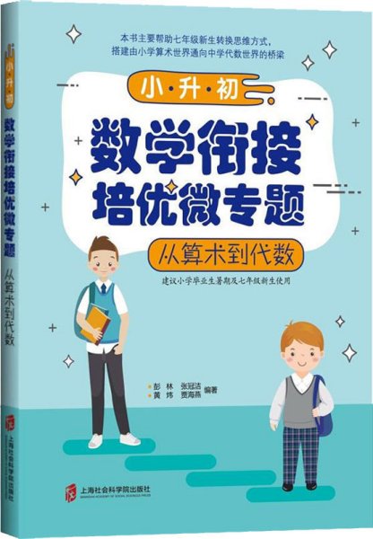 小升初数学衔接培优微专题 ——从算术到代数