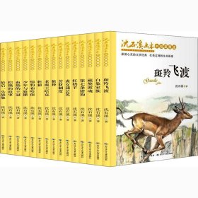 沈石溪画本 新版（套装共15册）斑羚飞渡，最后一头战象，苦豺制度 等 动物小说大王沈石溪经典作品合辑