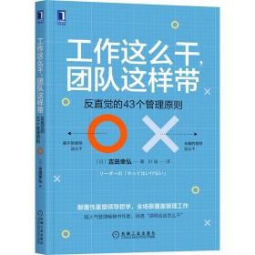 工作这么干 团队这样带：反直觉的43个管理原则