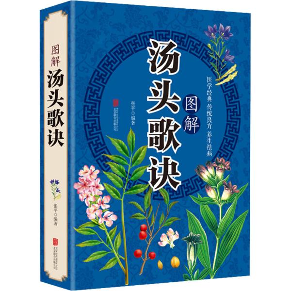 医学经典传统良方养生保健方法图解汤头歌诀单册