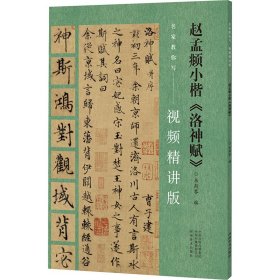 名家教你写（视频精讲版） 赵孟頫小楷《洛神赋》