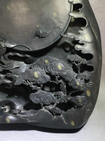 旧藏端砚 福至心灵