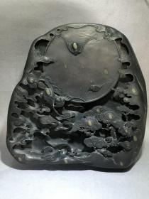 旧藏端砚 福至心灵