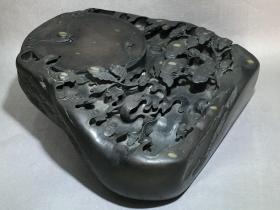 旧藏端砚 福至心灵