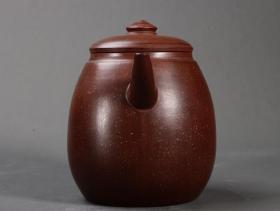 明代：陈用卿 大号巨轮紫砂壶。