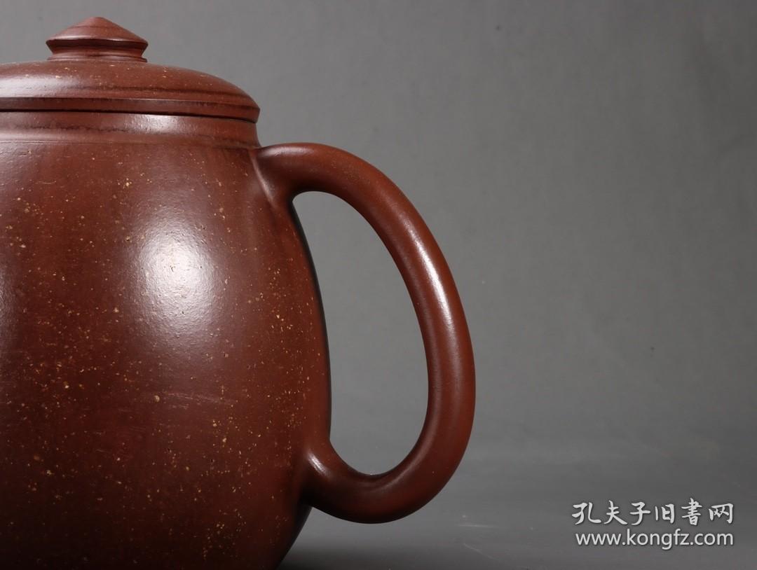 明代：陈用卿 大号巨轮紫砂壶。