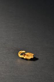 旧藏 纯金龙龟钩