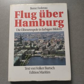 Flug über Hamburg