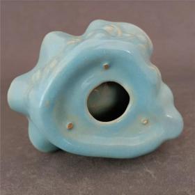 古瓷器 古北宋风格 汝窑天青釉流香炉 古董古玩摆件收藏旧货