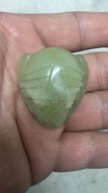 玉面-121古玉老玉.红山文化老物战汉辽金玉器河摸河磨玉和田玉