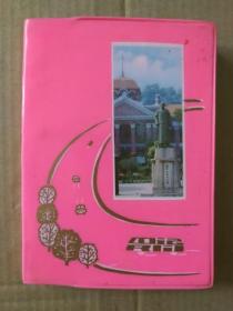 贴花 塑料日记本（精美彩图插页，1983年武汉印制）