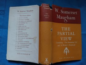 W. Somerset Maugham: The Partial View (The Summing Up + A Writer's Notebook) 毛姆《总结》和《作家笔记》英文原版合本 布面精装本