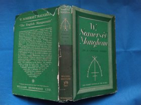 On a Chinese Screen (by W. Somerset Maugham) 毛姆的名著《在中国屏风上》英文原版 布面精装本，Heinemann 老版本 1936年印