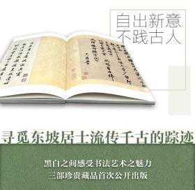 【出版社直发】苏东坡书法全集 8开锁线露脊精装全6册 故宫博物馆著 苏东坡书法墨迹法帖碑刻作品 故宫出版社 青岛出版社 【原装正品新书】